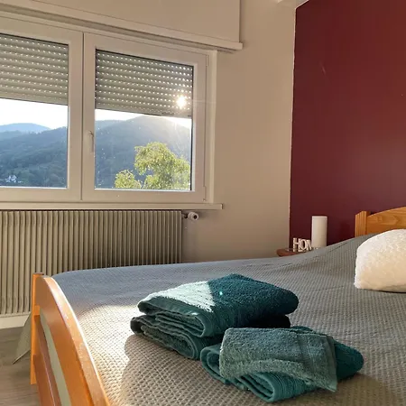 Au Reposoir - Vue Sur La Montagne